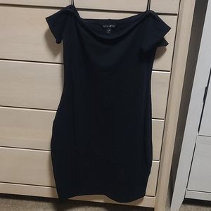 Express LBD, off the shoulder with short sleeves
